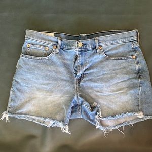 Gap Mid-Rise Denim Shorts Size 14